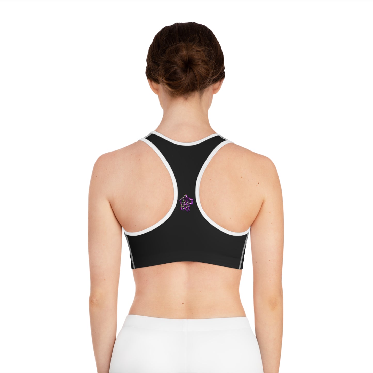 Lit Girl "Envy" Sports Bra (Black)