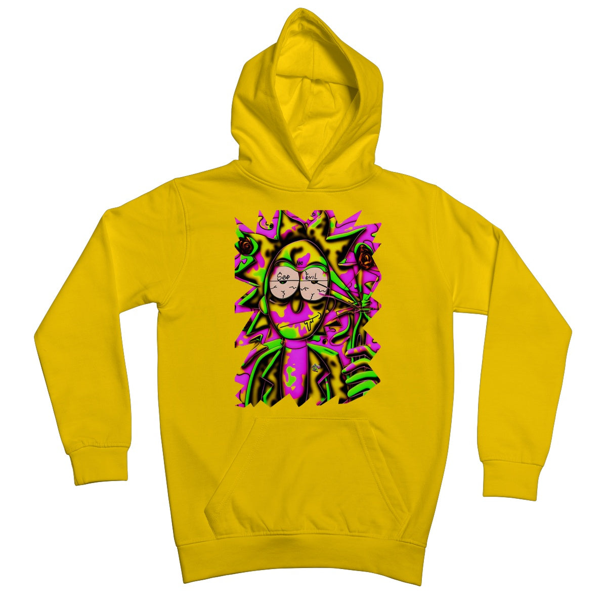 Lit Rick Sanchez See No Evil Collection  Kids Hoodie