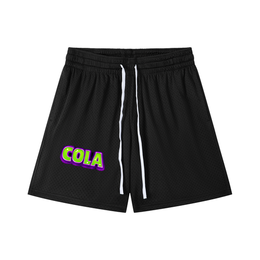 LIT Cola Mesh Shorts x BLK & Green