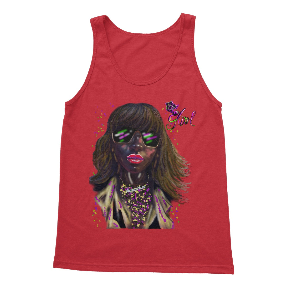 Lit Girl Collection: IT Girl Softstyle Tank Top