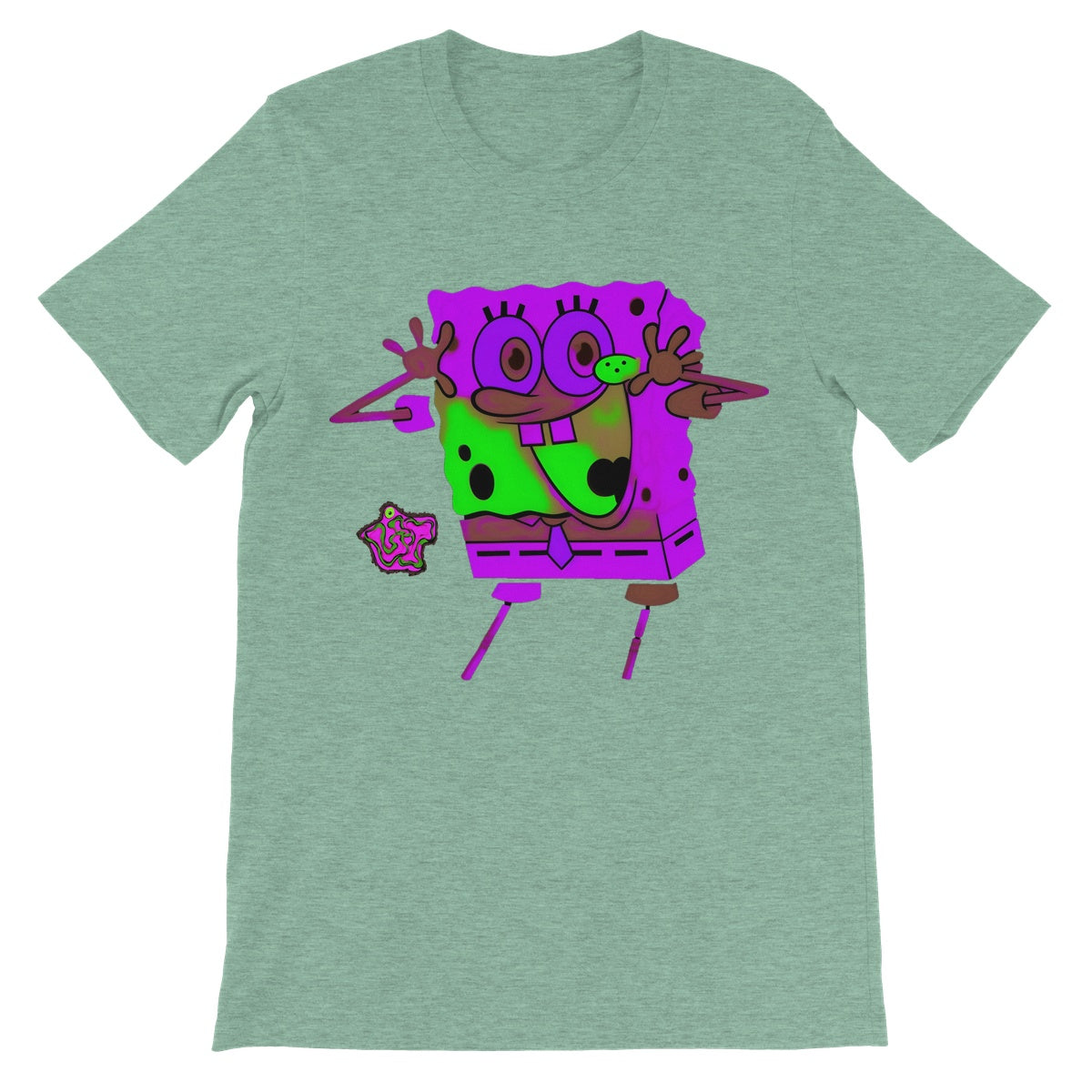 Test_Lit Happy SpongeBob Collection Unisex Short Sleeve T-Shirt