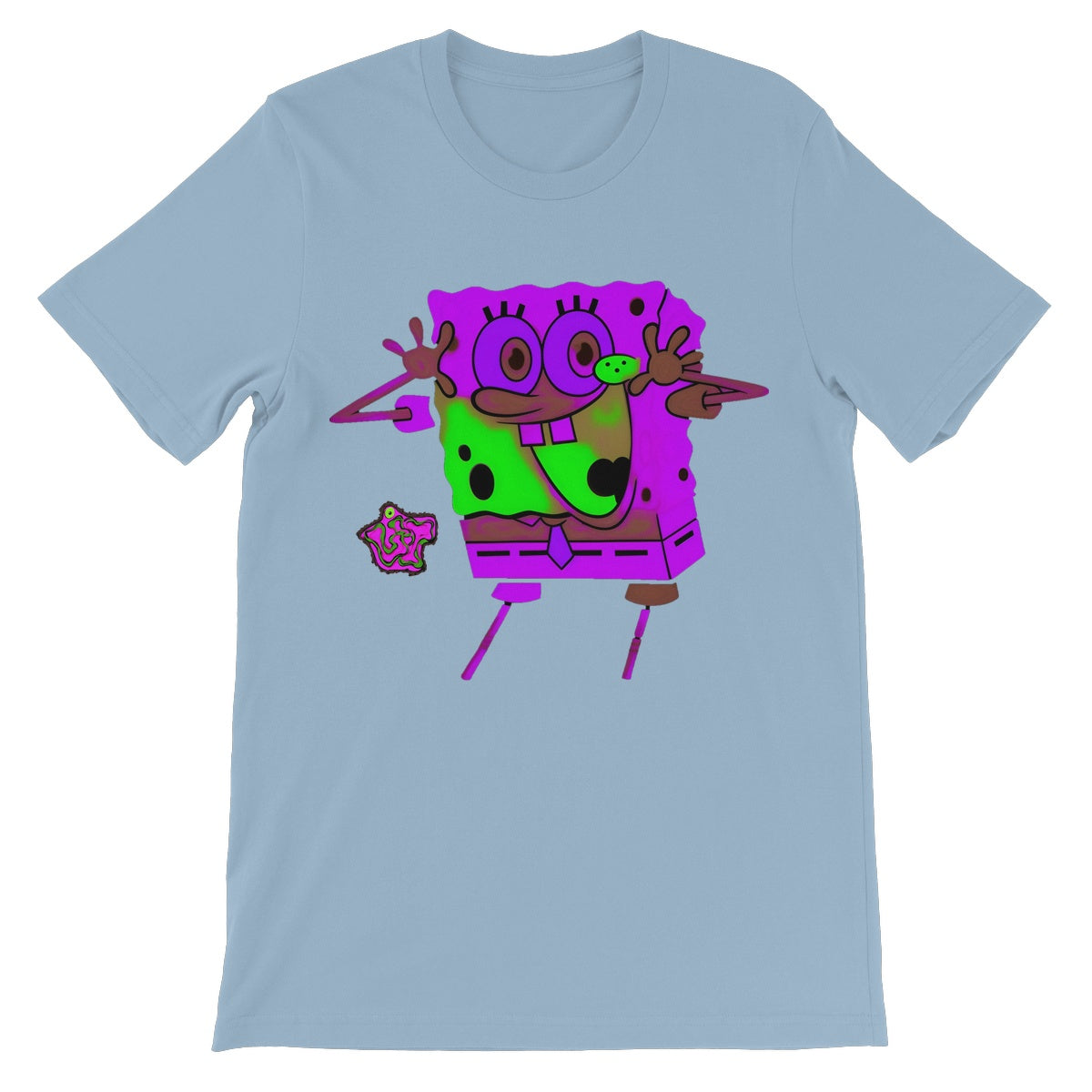 Test_Lit Happy SpongeBob Collection Unisex Short Sleeve T-Shirt
