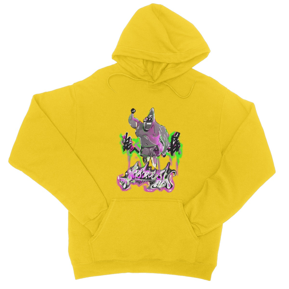 Lit Patrick 4D People  College Hoodie