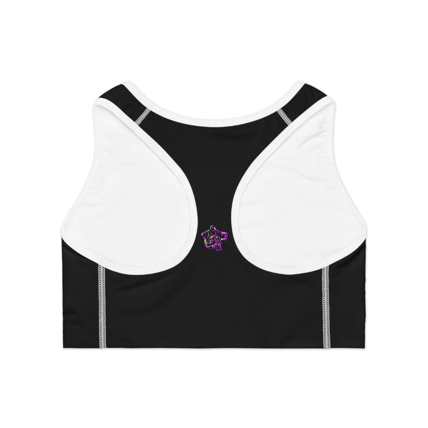 Lit Girl "Envy" Sports Bra (Black)