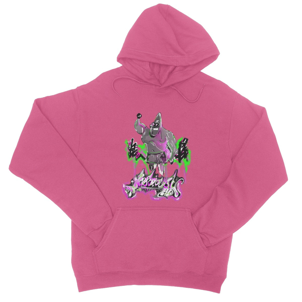 Lit Patrick 4D People  College Hoodie