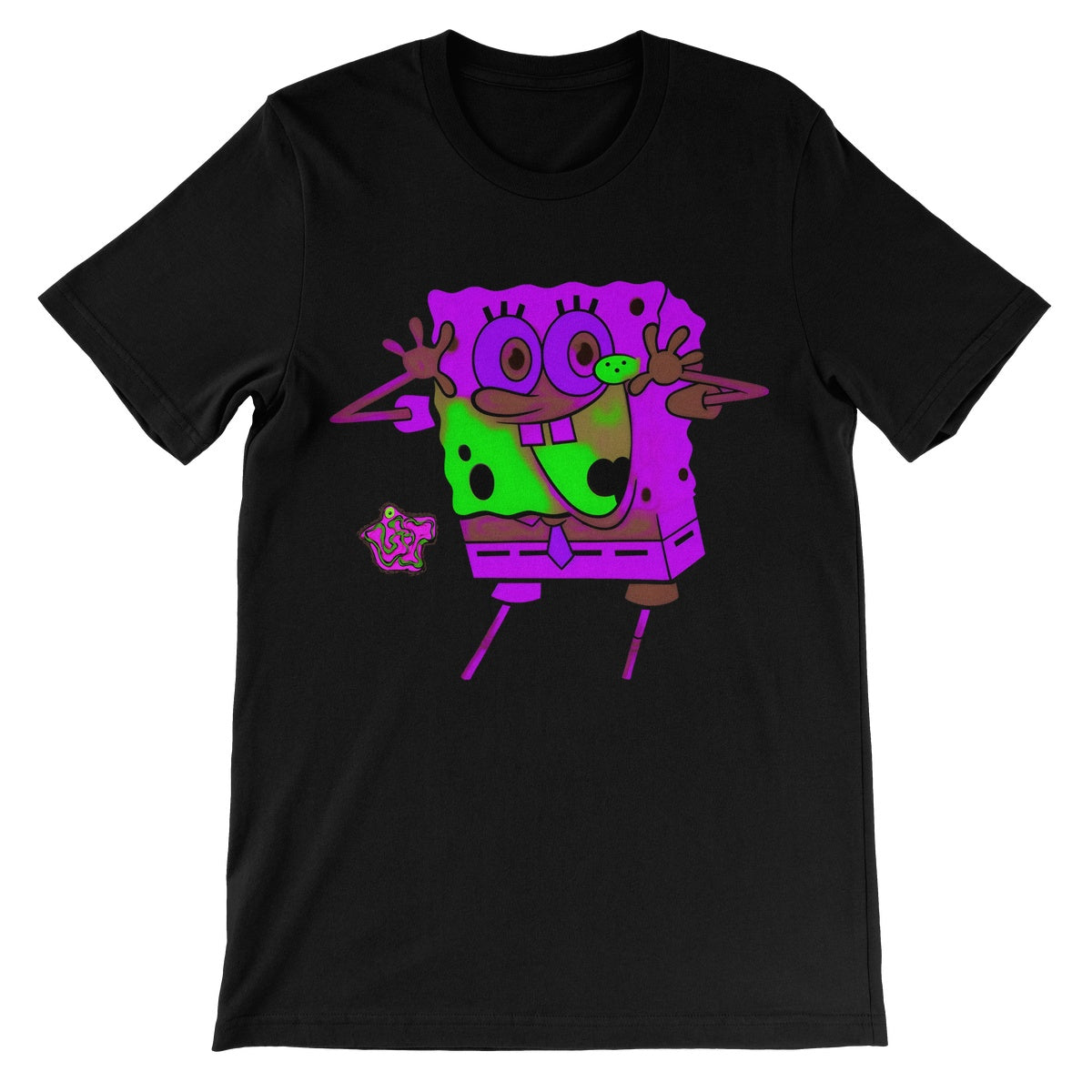 Test_Lit Happy SpongeBob Collection Unisex Short Sleeve T-Shirt
