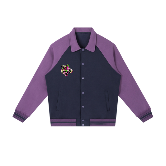 LIT Purple Haze Varsity Jacket