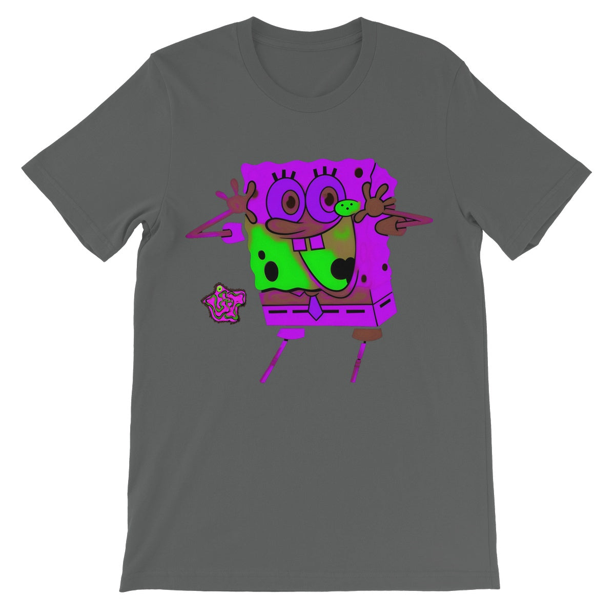 Test_Lit Happy SpongeBob Collection Unisex Short Sleeve T-Shirt