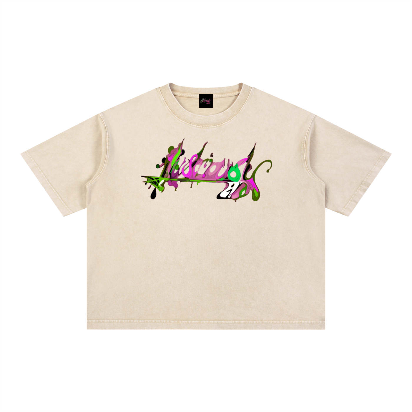 LIT Cream Rules Boxy T-Shirt