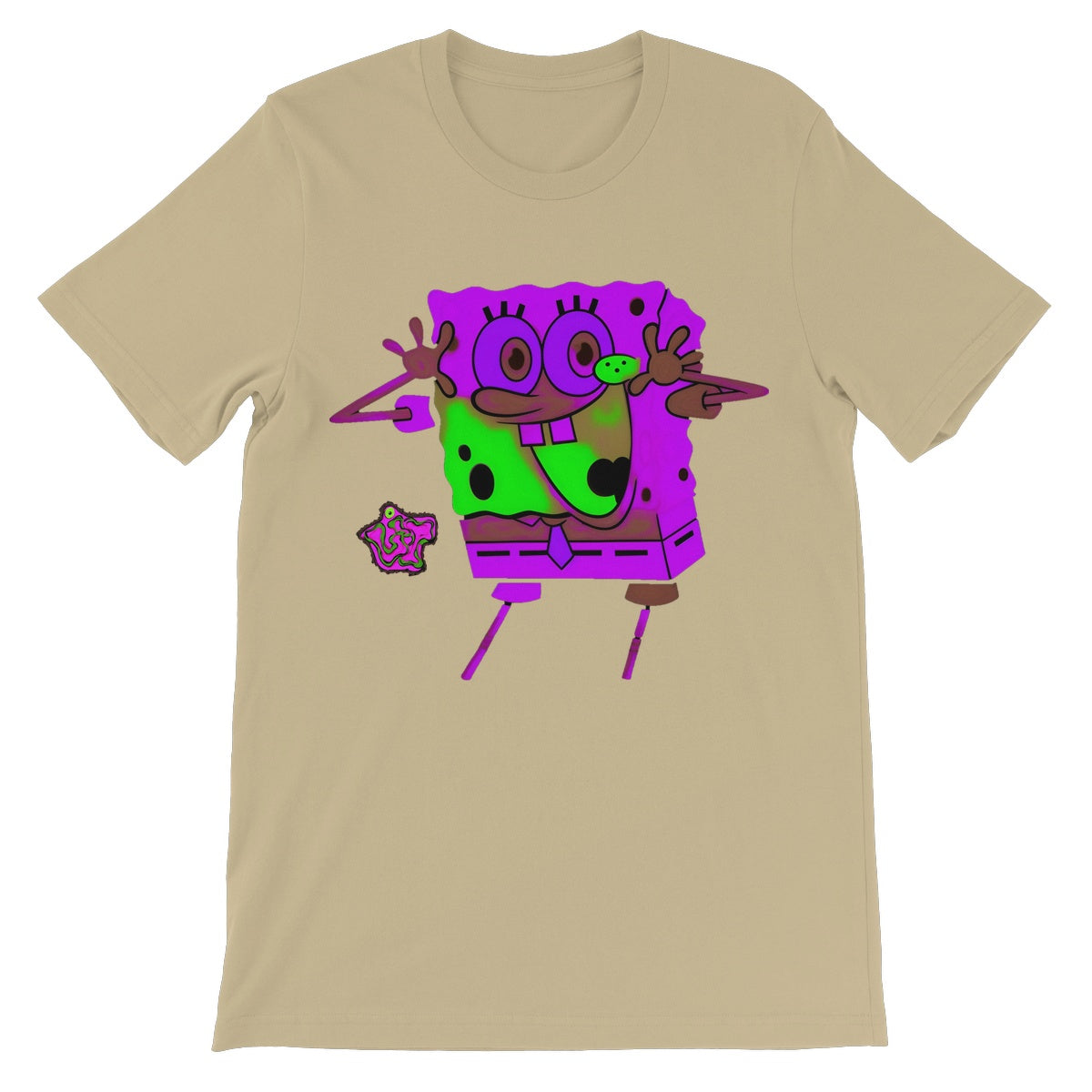 Test_Lit Happy SpongeBob Collection Unisex Short Sleeve T-Shirt