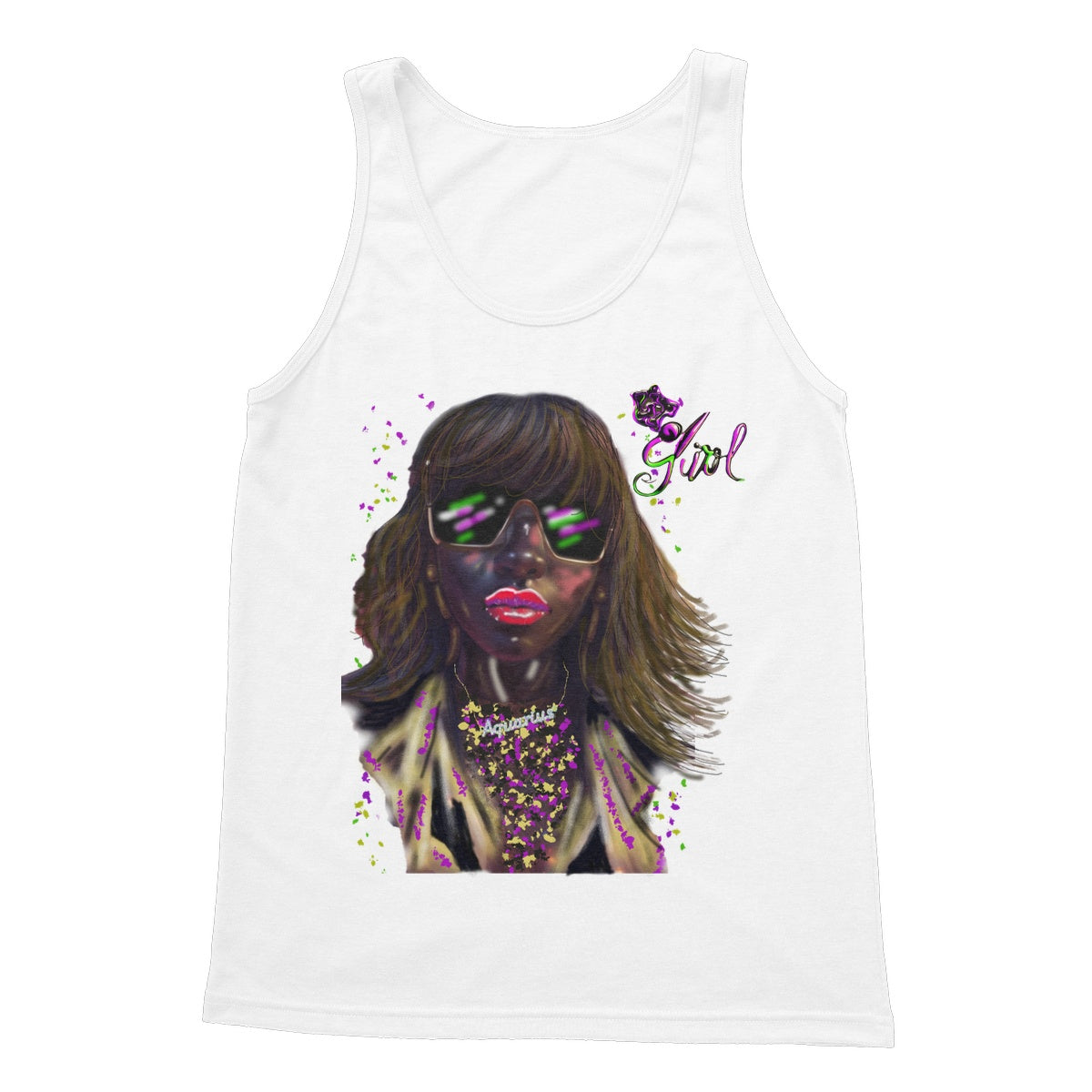 Lit Girl Collection: IT Girl Softstyle Tank Top