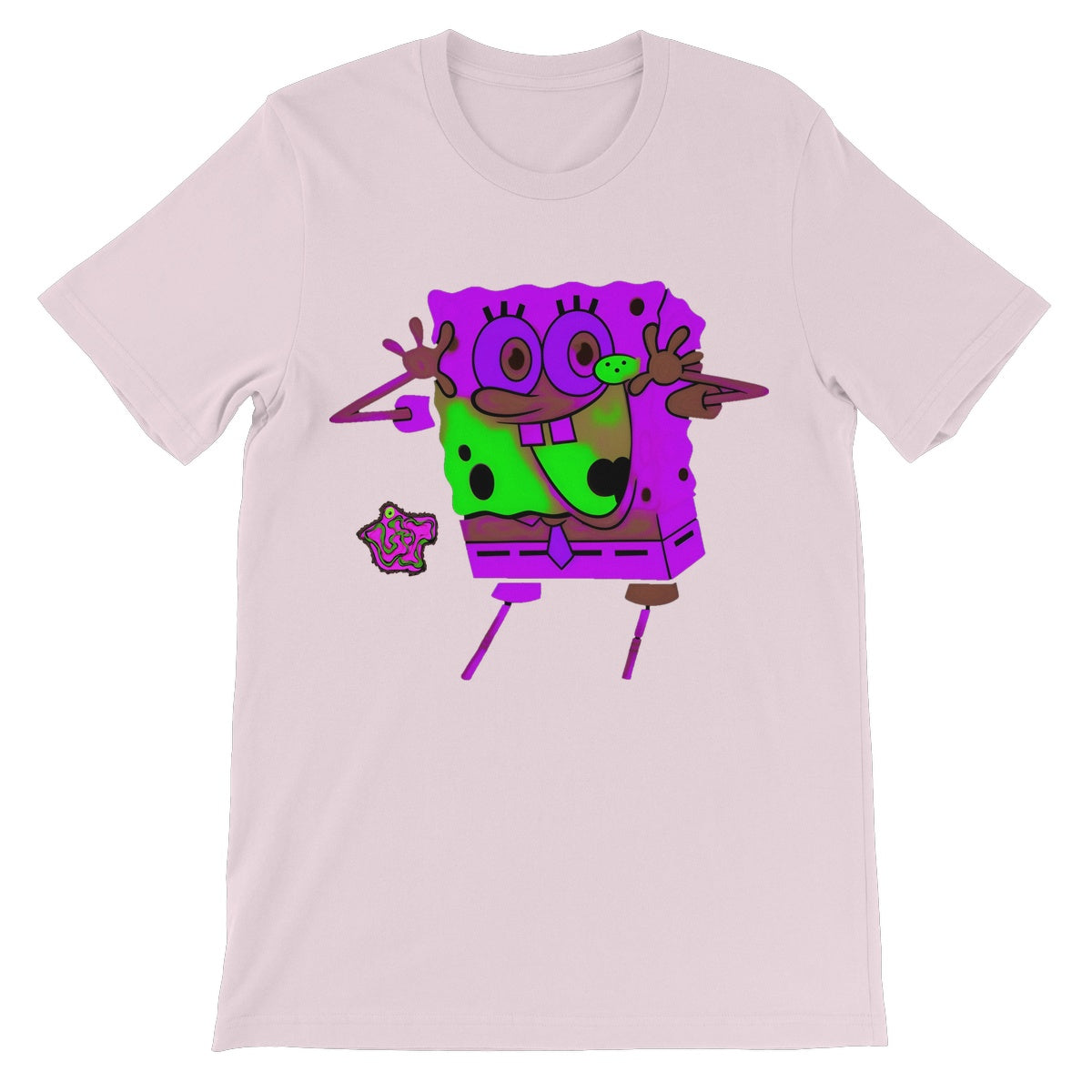 Test_Lit Happy SpongeBob Collection Unisex Short Sleeve T-Shirt