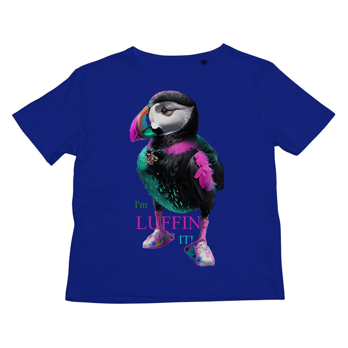 Lit Puffin: I'm Luffin IT Collection Kids T-Shirt