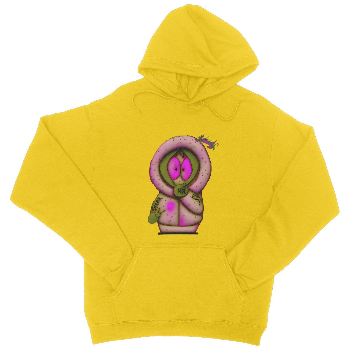 Lit Kenny Speak No Evil Collection College Hoodie