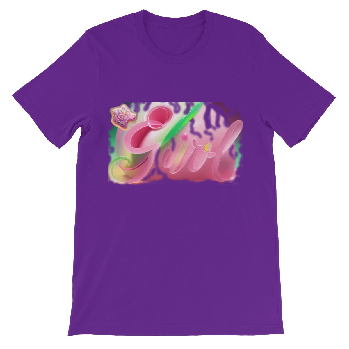 Lit Girl "Ice Cream" Collection Unisex Short Sleeve T-Shirt