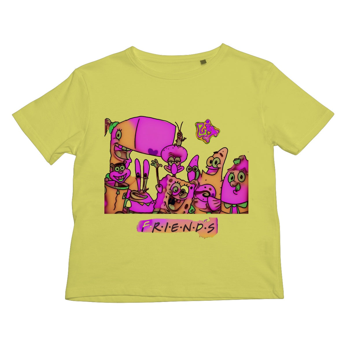 Lit SpongeBob n Friends Collection Kids T-Shirt