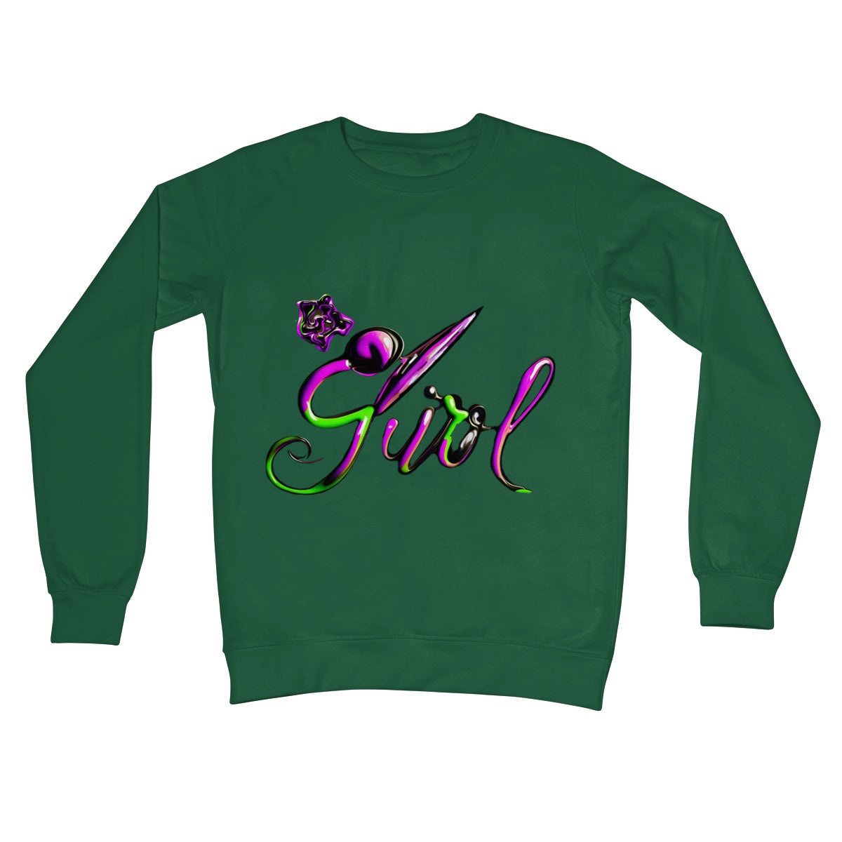 Lit Girl "Envy" Collection Crew Neck Sweatshirt