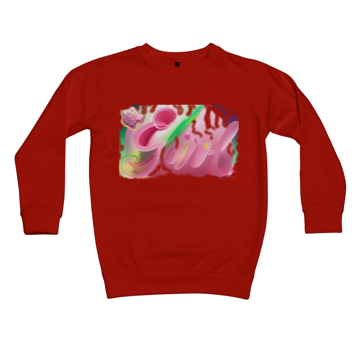 Lit Girl "Ice Cream" Collection Kids Sweatshirt