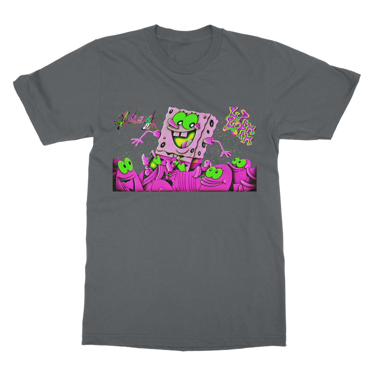 Lit_Spongebob_Win_Win Softstyle T-Shirt