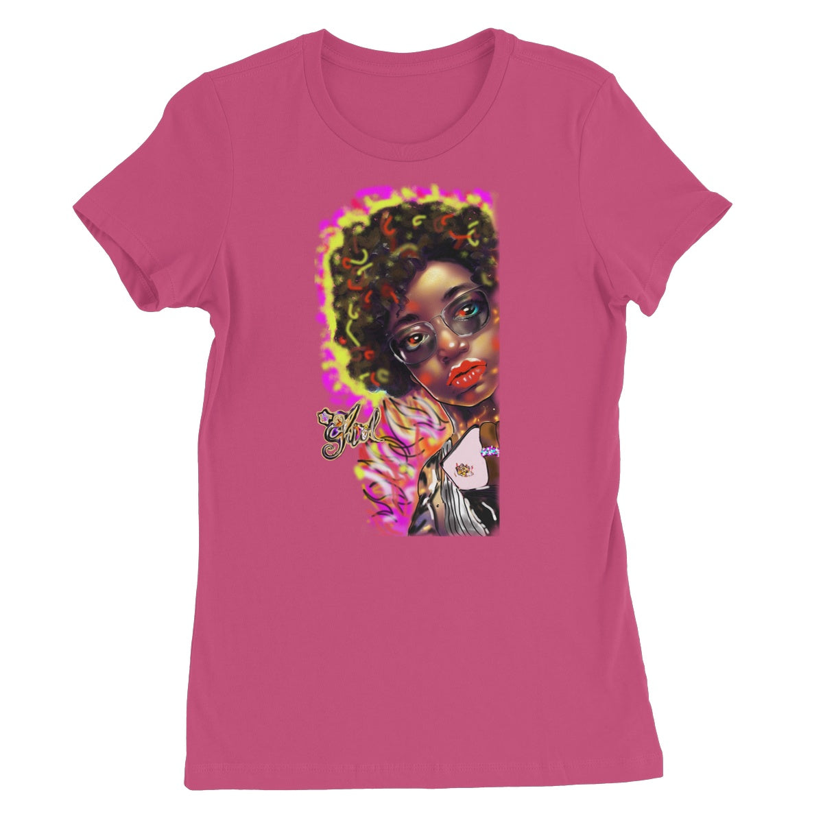 Lit Girl Collection: Girl on Fire Women's Favourite T-Shirt