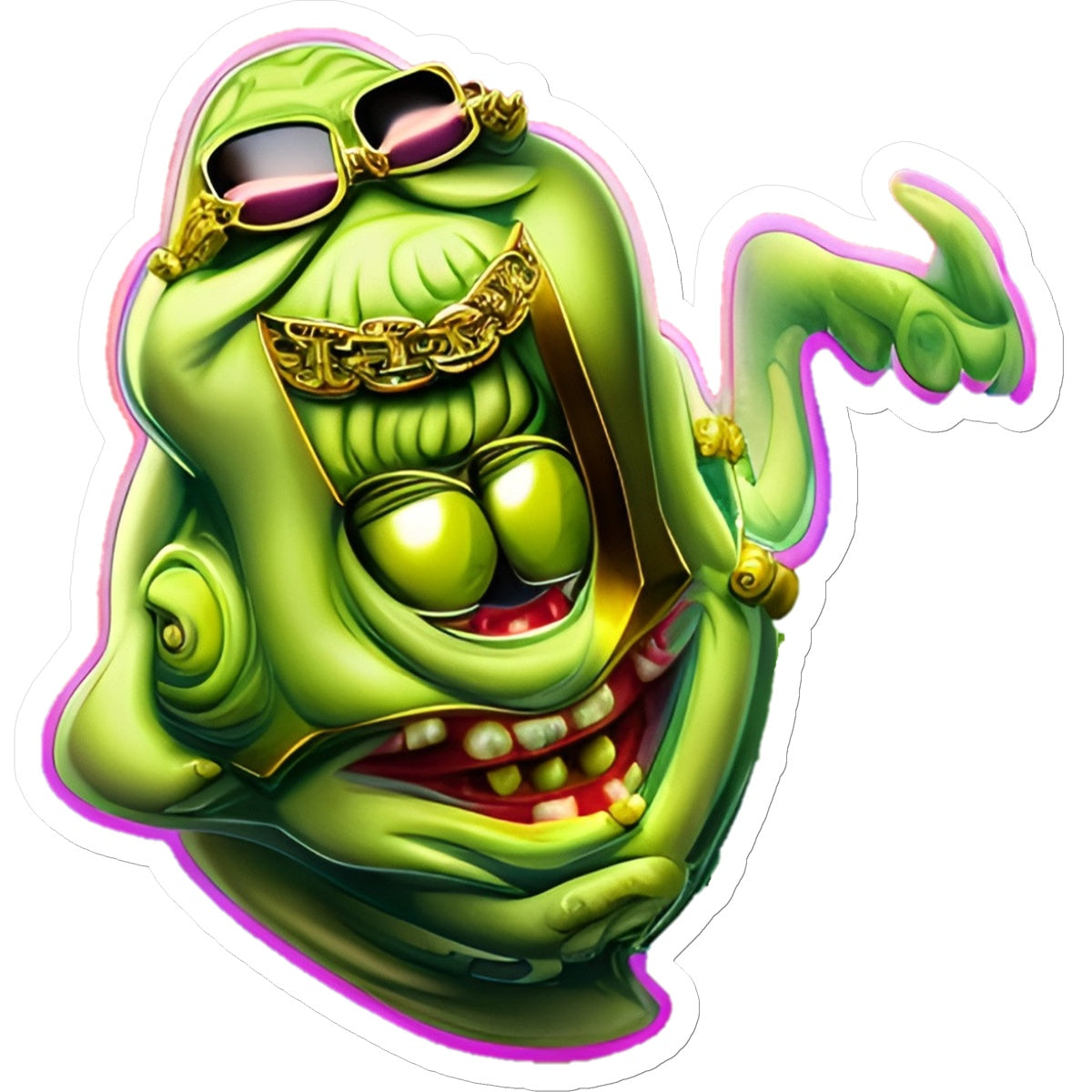 Lit Slimer Collection Sticker