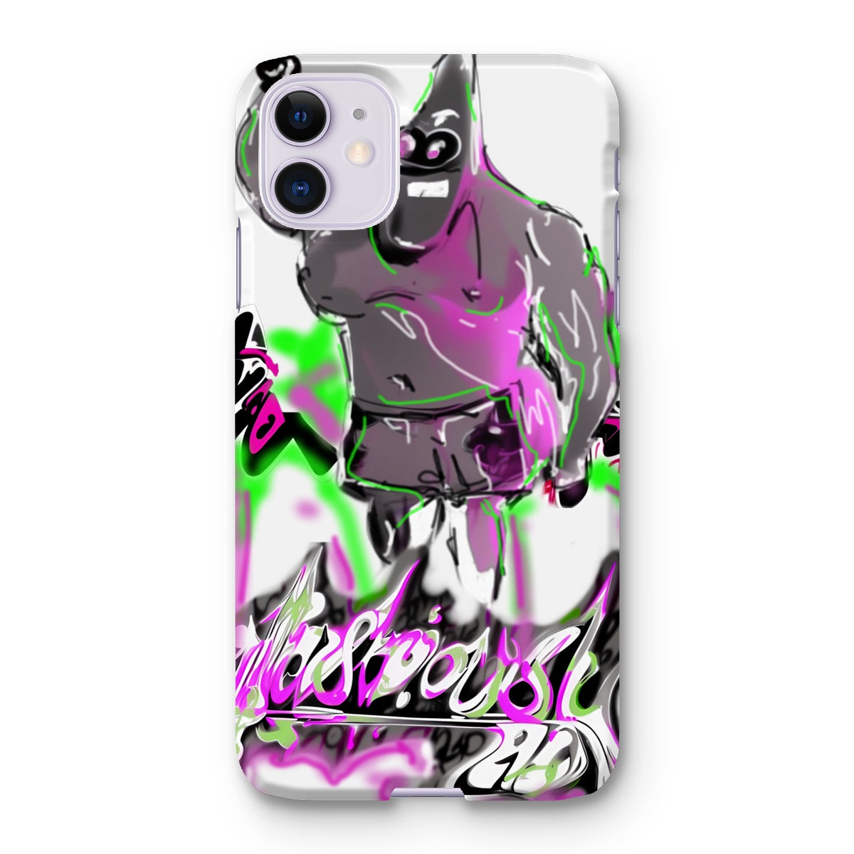 Lit Patrick 4D People  Snap Phone Case