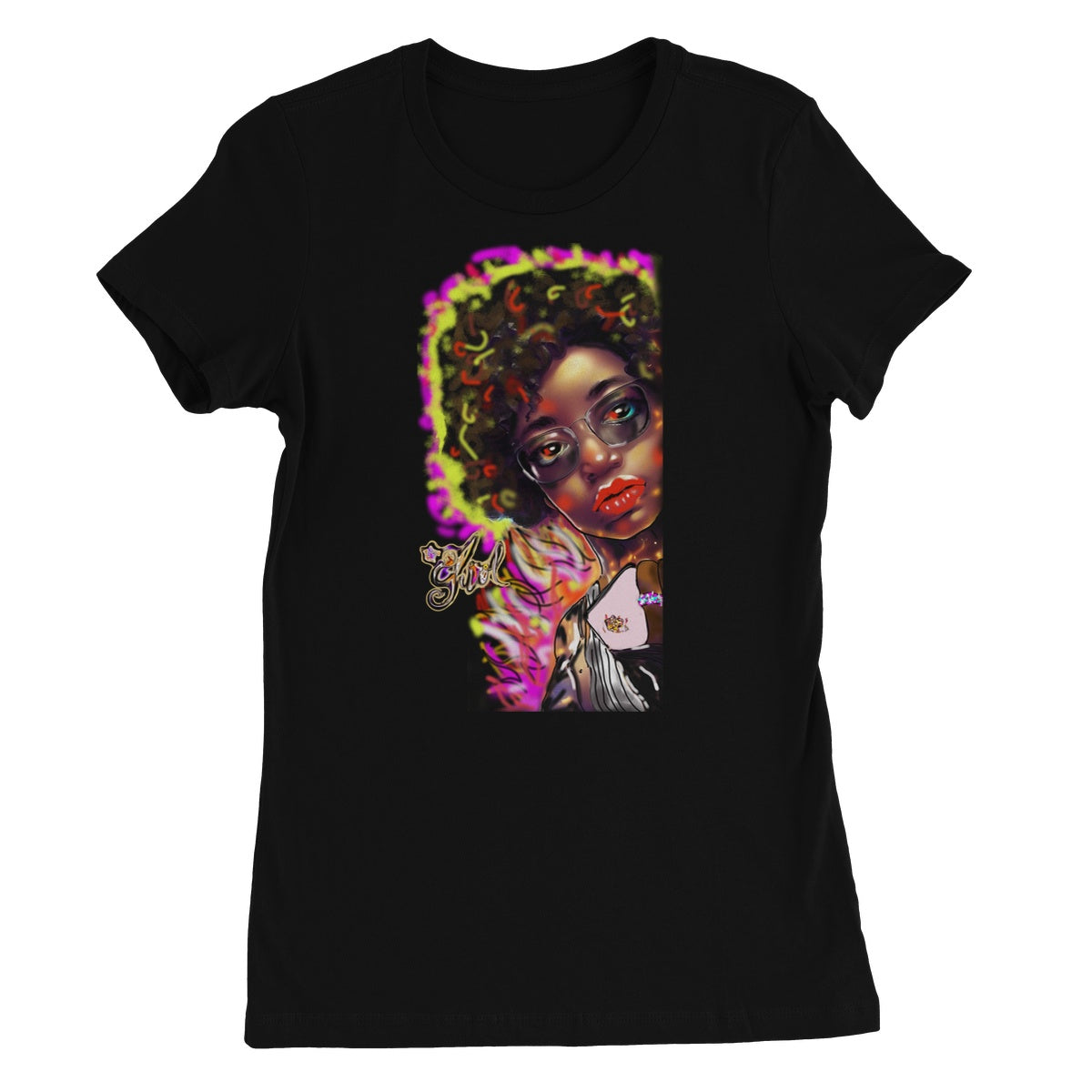 Lit Girl Collection: Girl on Fire Women's Favourite T-Shirt