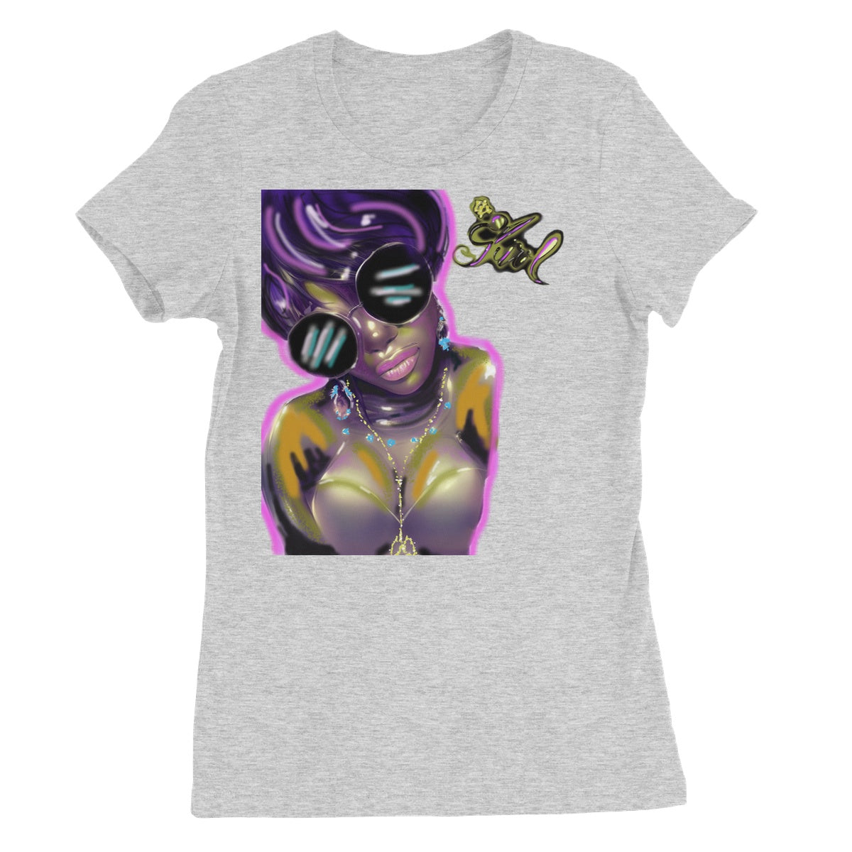 Lit Girl Collection: Purple Queen Women's Favourite T-Shirt