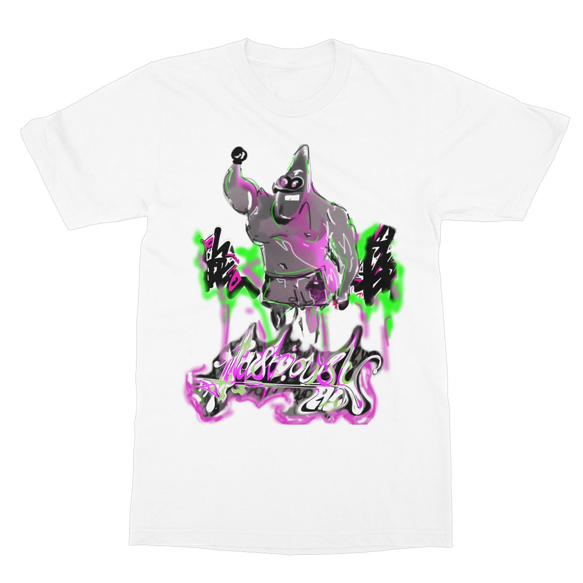 Lit Patrick 4D People  Softstyle T-Shirt