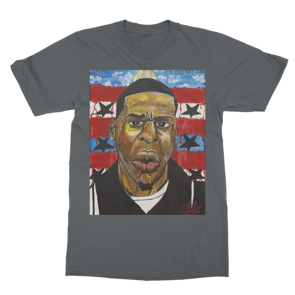 50 Years of Hip Hop Jay-Z - The Babylon Blueprint Softstyle T-Shirt