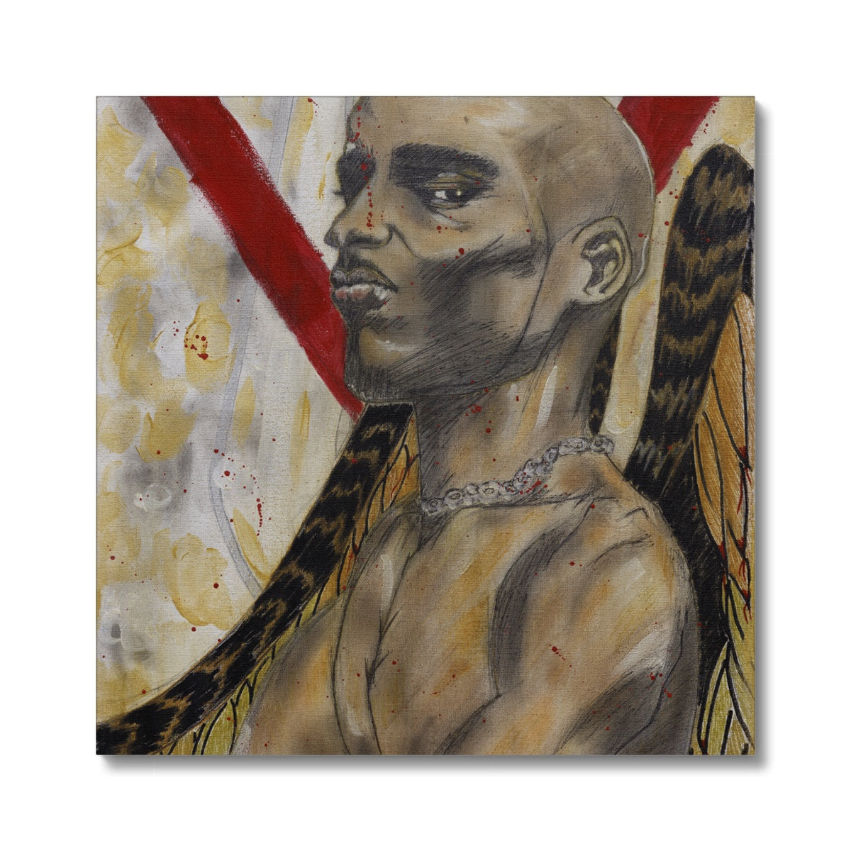 50 Years of Hip Hop Collection DMX - The Death Angel Canvas