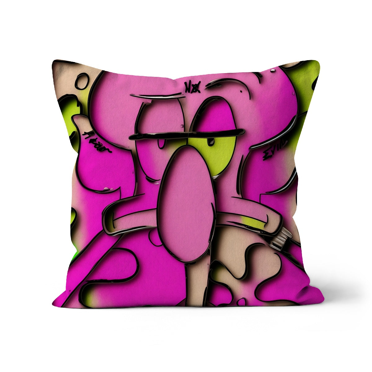 Lit Squidward Hear No Evil Collection Cushion