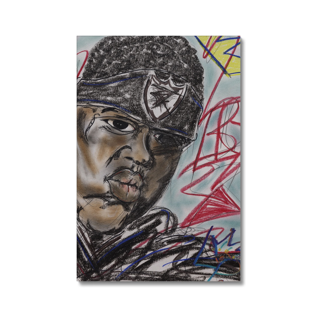 50 Year Hip Hop Collection Biggie Canvas