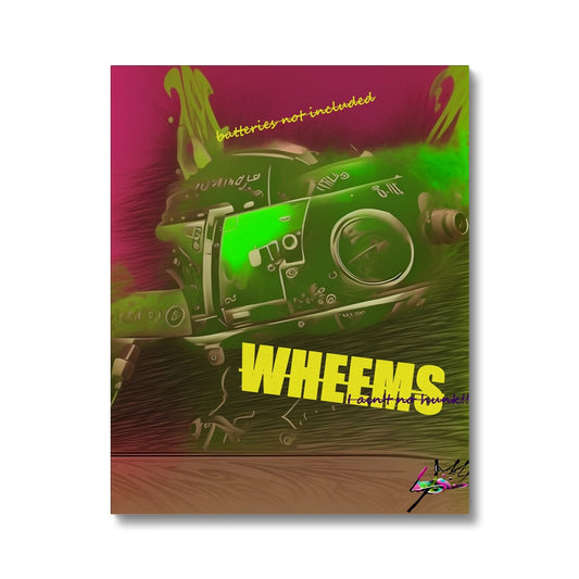 Lit Abstract Wheems Collection Canvas