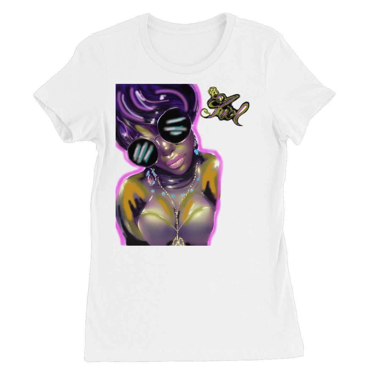 Lit Girl Collection: Purple Queen Women's Favourite T-Shirt