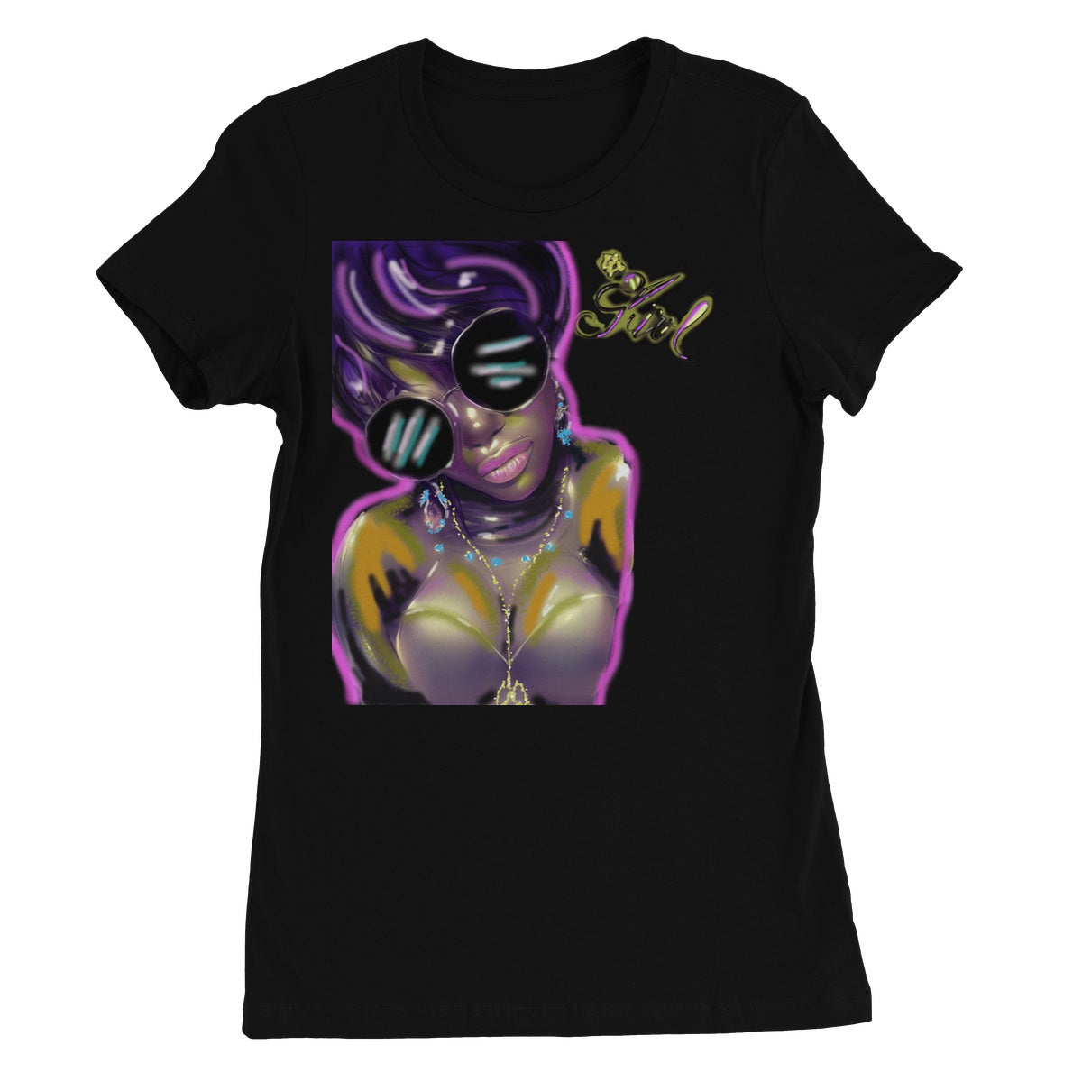 Lit Girl Collection: Purple Queen Women's Favourite T-Shirt