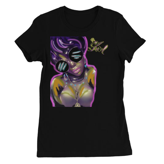 Lit Girl Collection: Purple Queen Women's Favourite T-Shirt