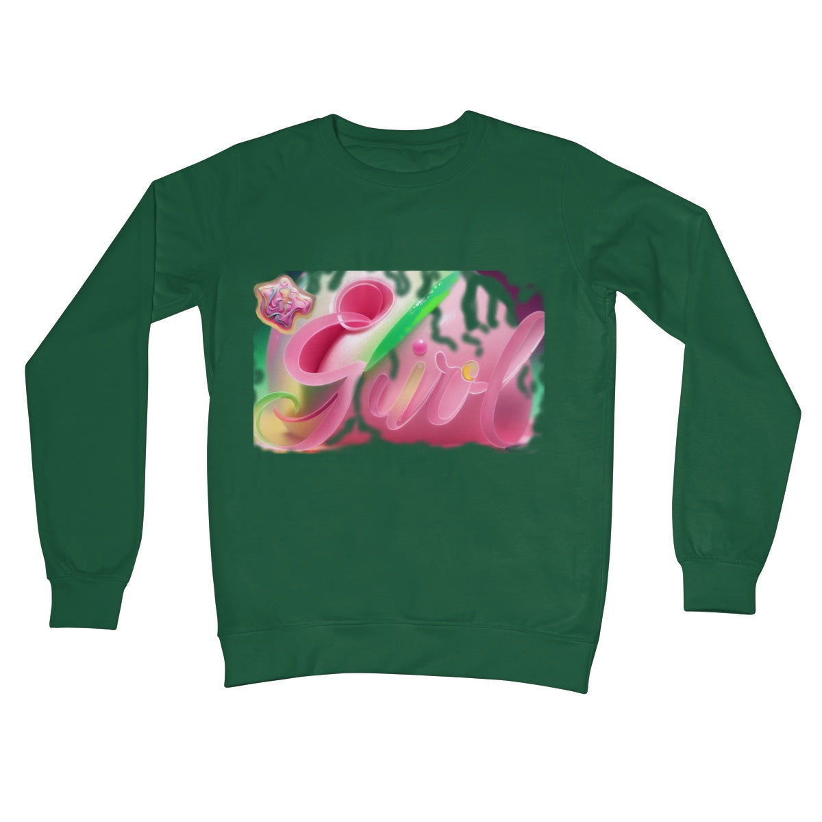 Lit Girl "Ice Cream" Collection Crew Neck Sweatshirt