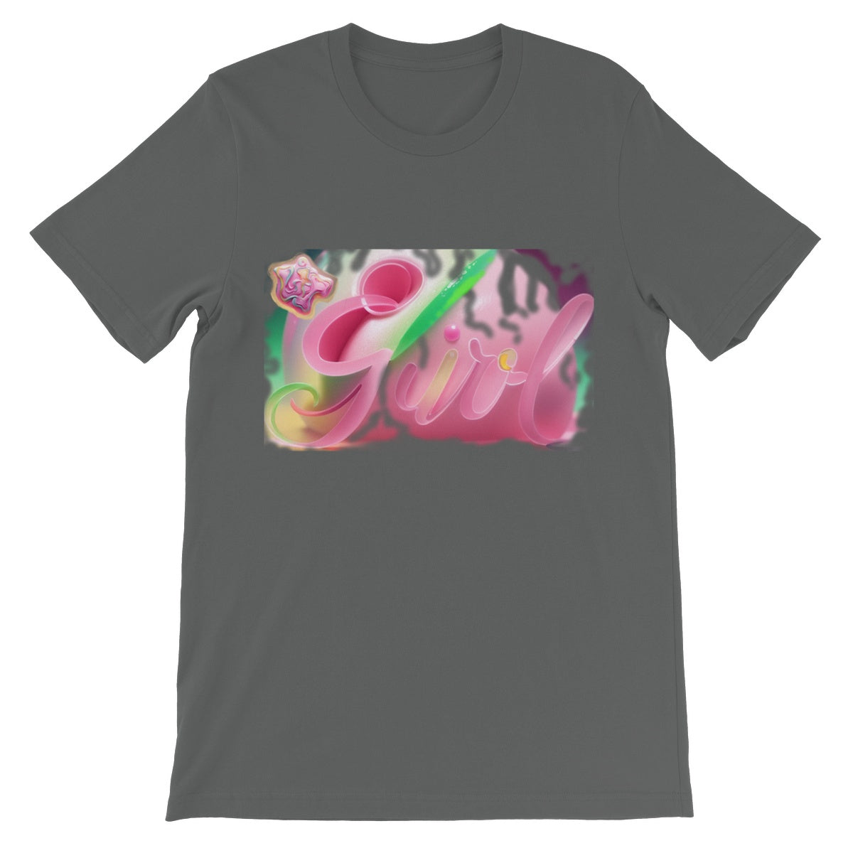 Lit Girl "Ice Cream" Collection Unisex Short Sleeve T-Shirt