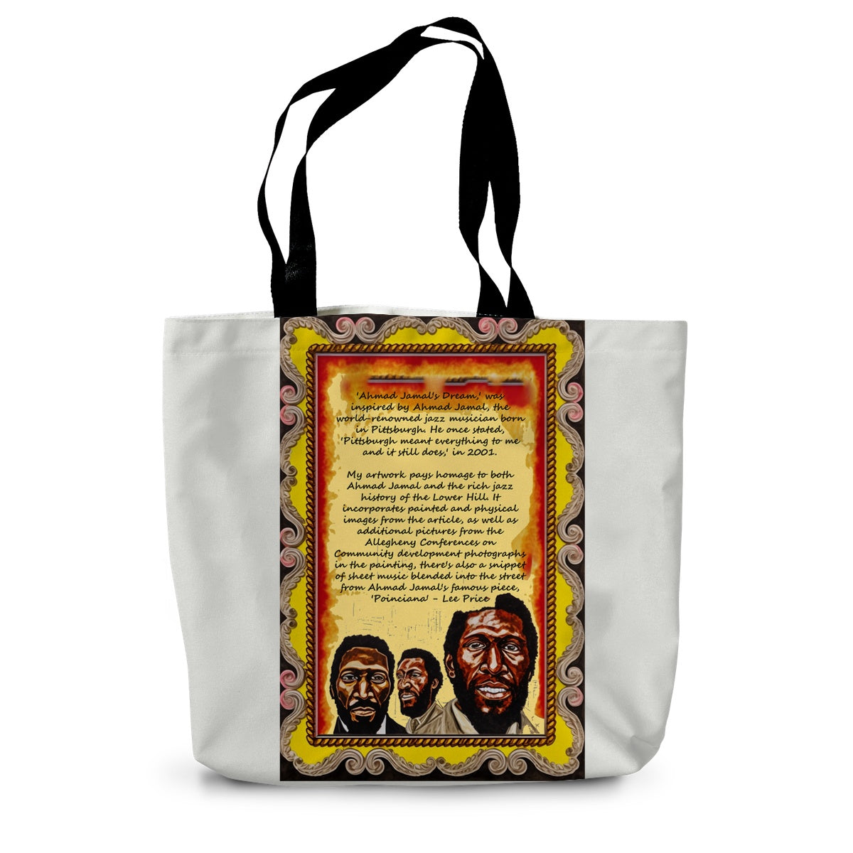 Ahmad Jamal's Dream Canvas Tote Bag