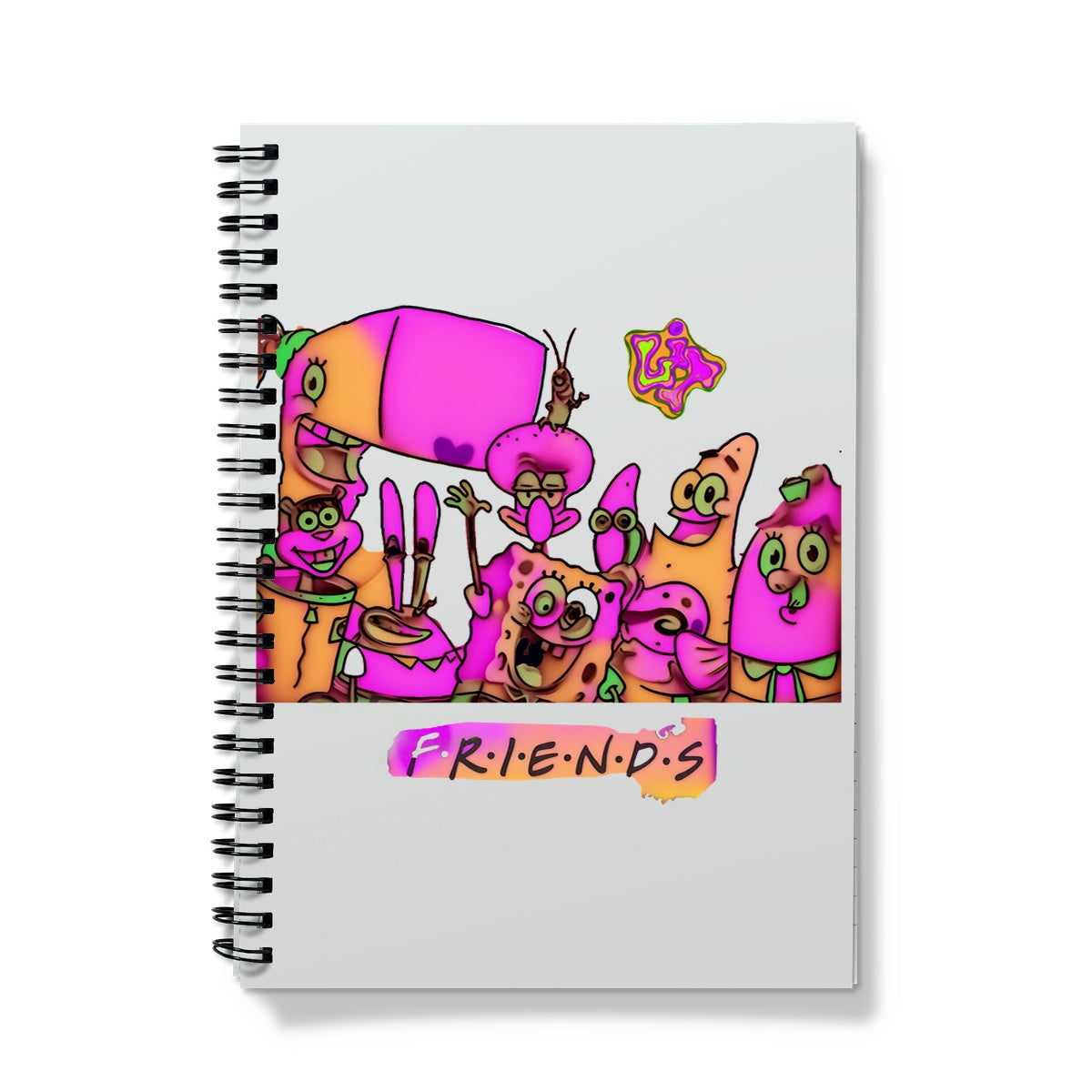 Lit SpongeBob n Friends Collection Notebook