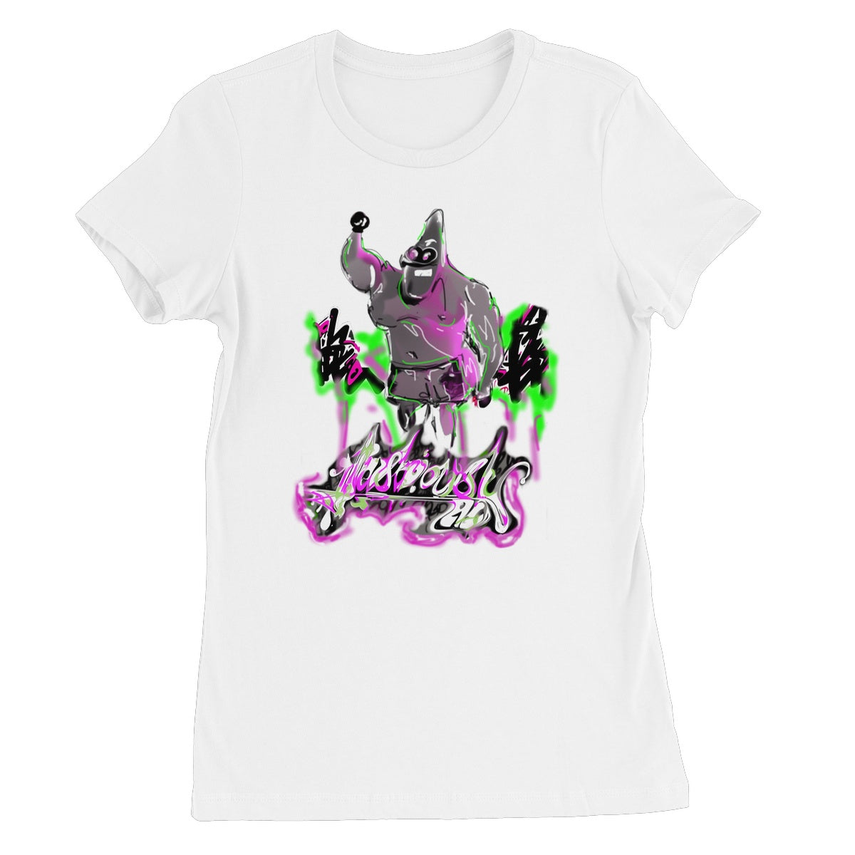 Lit Patrick 4D People  Women's Favourite T-Shirt