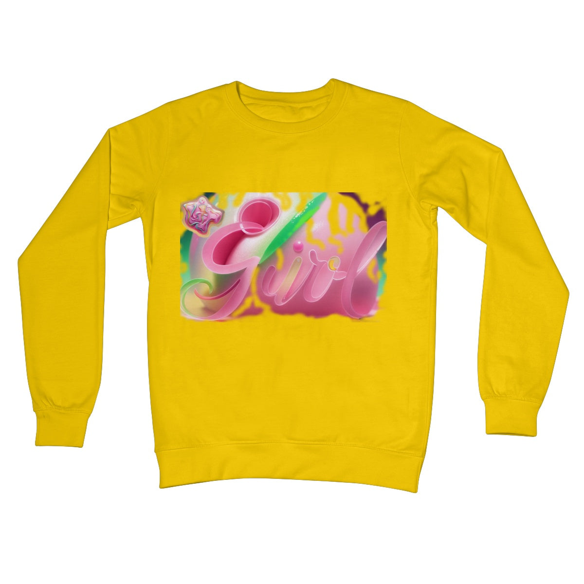 Lit Girl "Ice Cream" Collection Crew Neck Sweatshirt