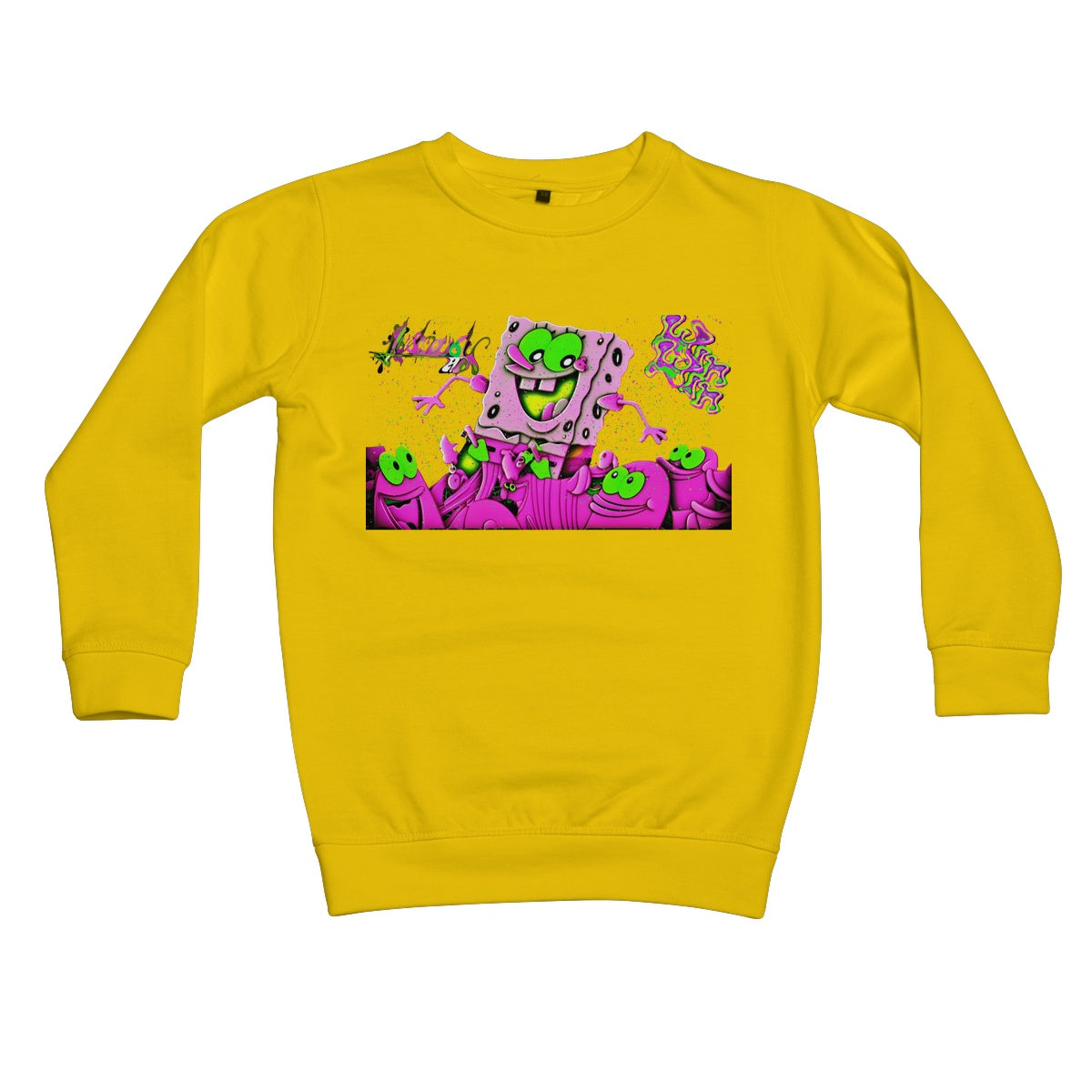 Lit SpongeBob Win Win Kids Sweatshirt