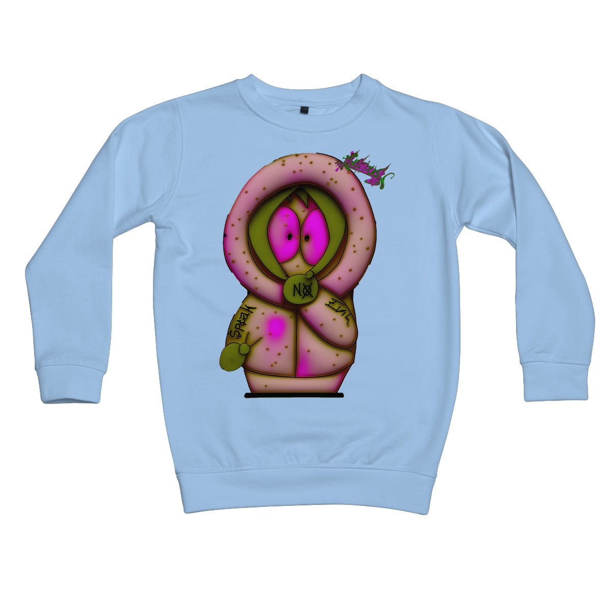 Lit Kenny Speak No Evil Collection Kids Sweatshirt