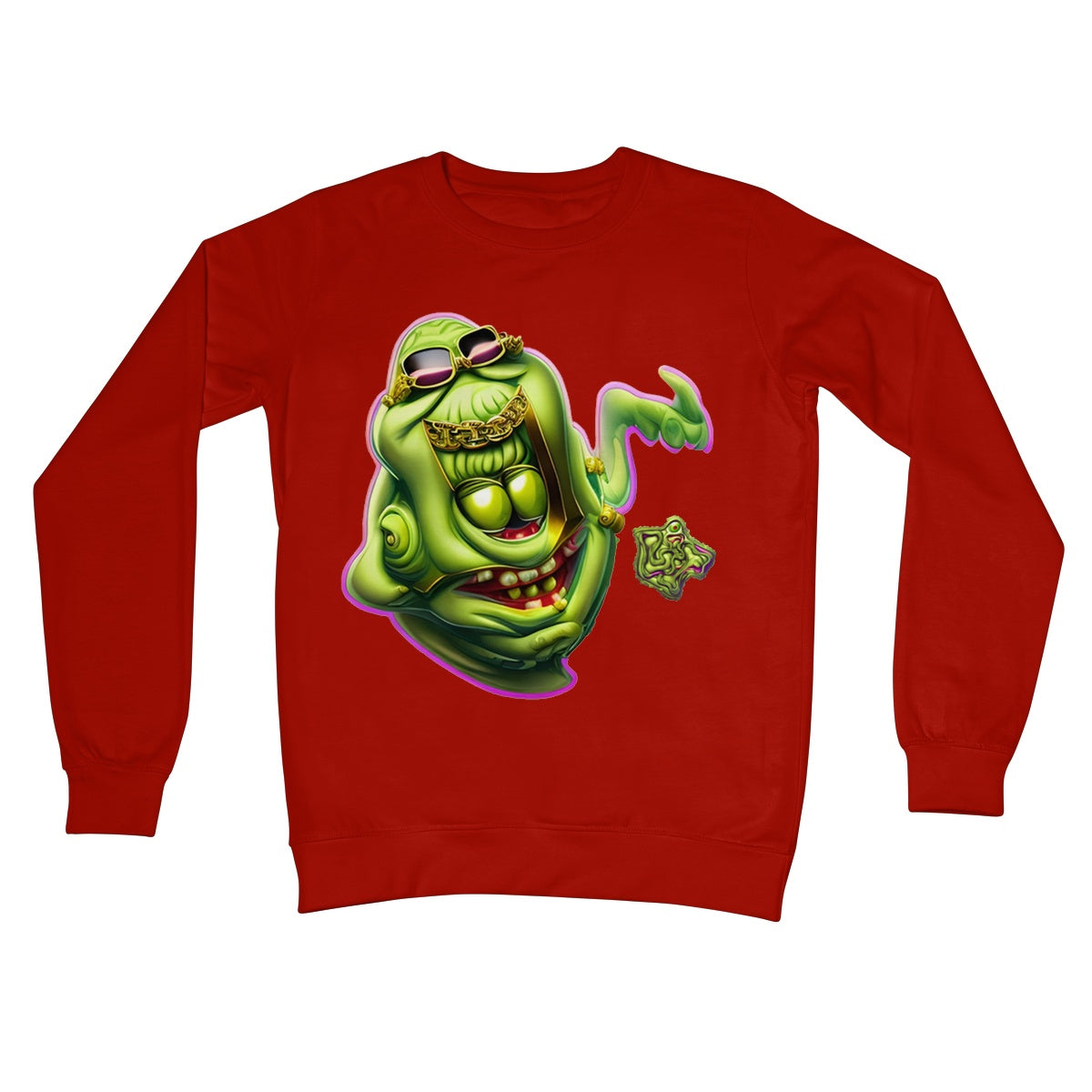 Lit Slimer Collection Crew Neck Sweatshirt