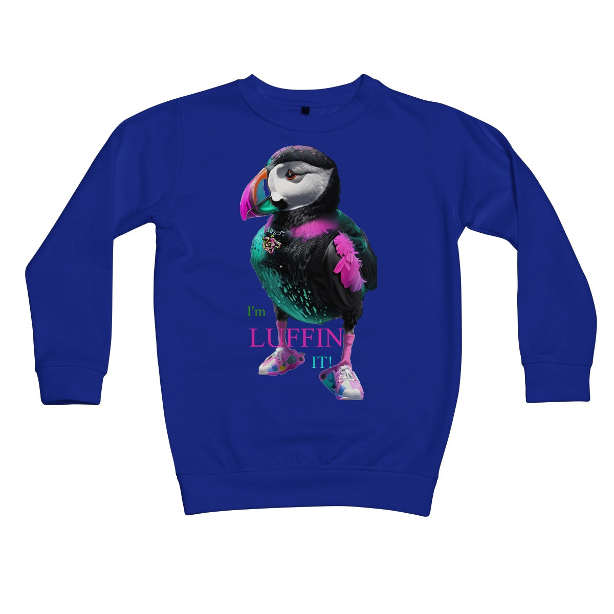 Lit Puffin: I'm Luffin IT Collection Kids Sweatshirt