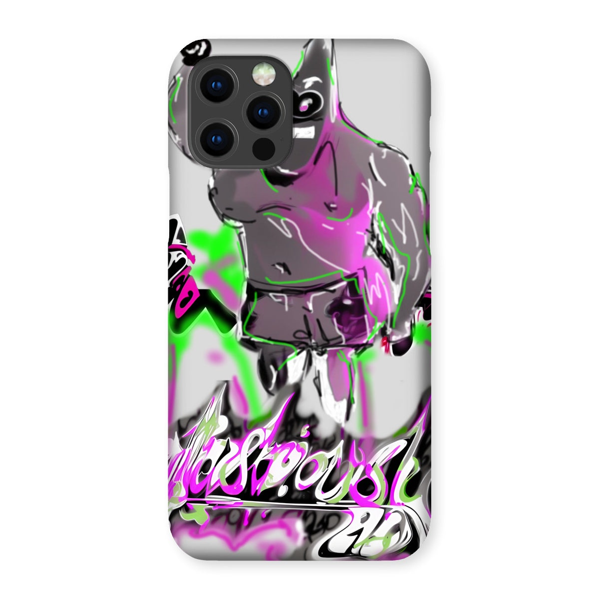 Lit Patrick 4D People  Snap Phone Case