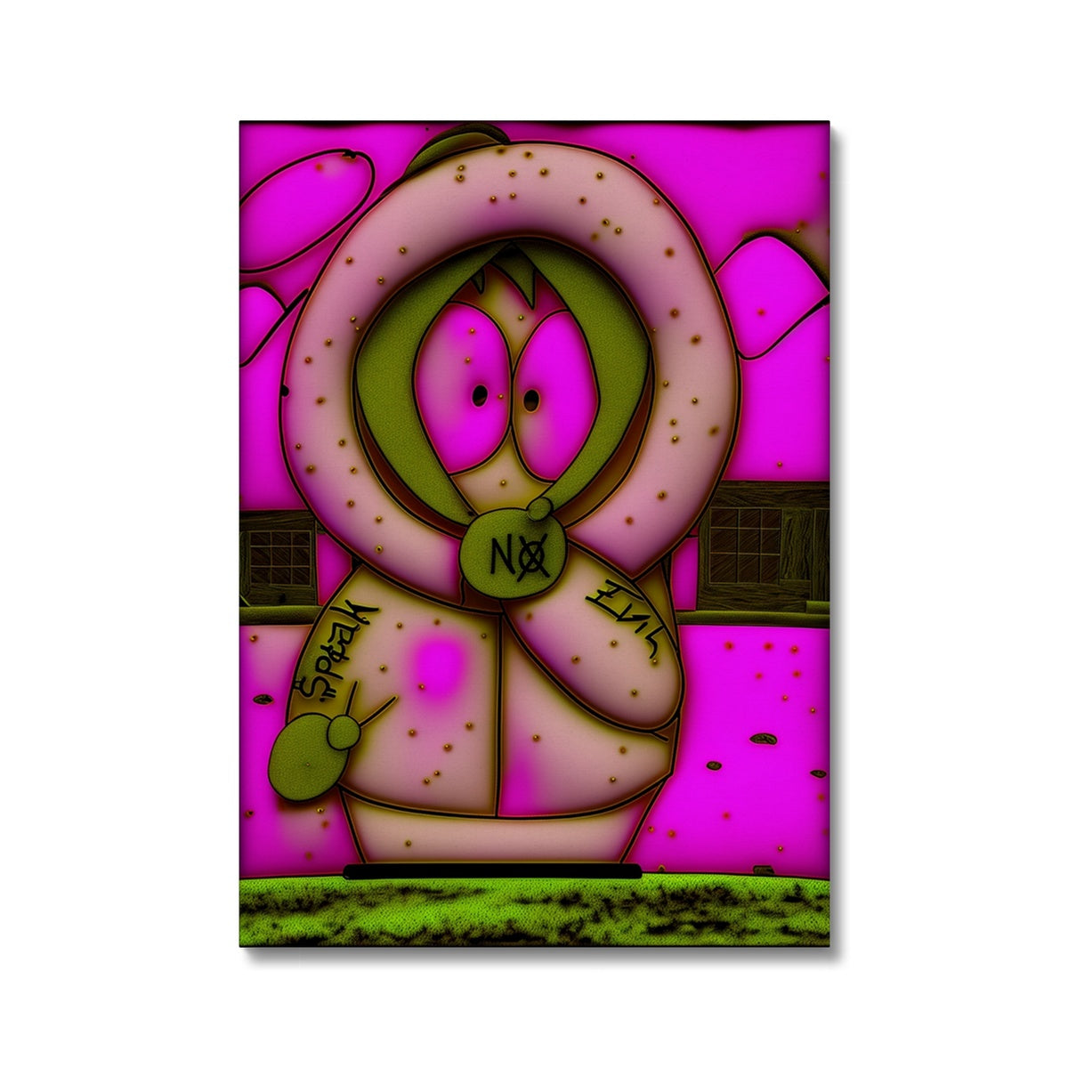 Lit Kenny Speak No Evil Collection Canvas