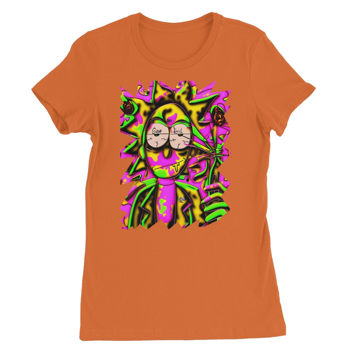 Lit Rick Sanchez See No Evil Collection  Women's Favourite T-Shirt